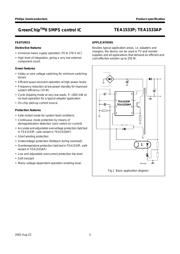 TEA1533P datasheet.datasheet_page 2