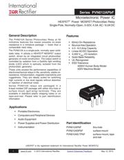 PVN012ASPBF Datenblatt PDF
