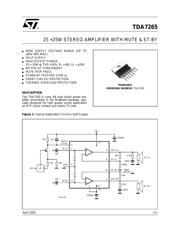 TDA7265A 数据手册