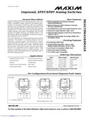 DG419 datasheet.datasheet_page 1