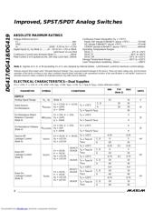 DG419 datasheet.datasheet_page 2