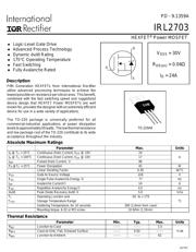 IRL2703 datasheet.datasheet_page 1