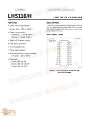 LH5116 datasheet.datasheet_page 1