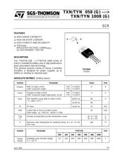 TYN408GRG Datenblatt PDF