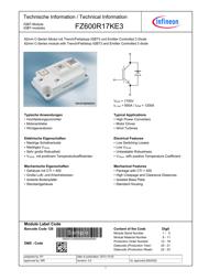 FZ600R17KE3 datasheet.datasheet_page 1