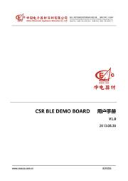 CSR1010 DEMO BOARD 数据规格书 1