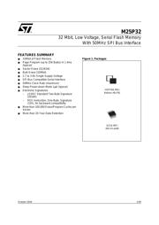 M25P32-VME6G datasheet.datasheet_page 1