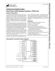 DS90CF388AVJD/NOPB datasheet.datasheet_page 2