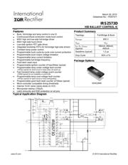 IRS2573DSPBF 数据规格书 1
