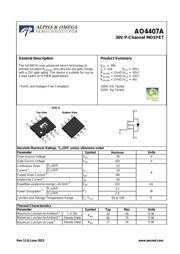 AO4407A datasheet.datasheet_page 1