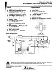 TPS3610T50PWG4 datasheet.datasheet_page 1