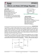 SPX3819R2 datasheet.datasheet_page 1