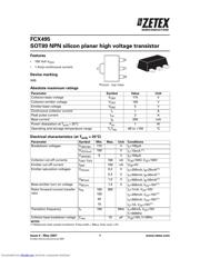 FCX495 datasheet.datasheet_page 1