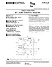 INA2128U Datenblatt PDF