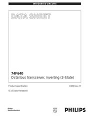 N74F640D,623 datasheet.datasheet_page 1