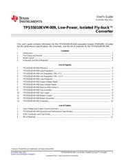 TPS55010EVM-009 数据规格书 1