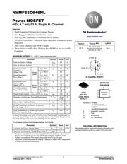 NVMFS5C646NLAFT1G datasheet.datasheet_page 1