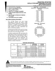 SN74ACT564DBRG4 datasheet.datasheet_page 1