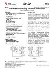 ADS1274EVM-PDK Datenblatt PDF