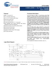 CY7C1325G-133AXCT datasheet.datasheet_page 1