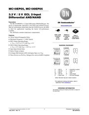 MC100EP05DR2 datasheet.datasheet_page 1
