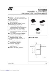 M29W040B-90K1 datasheet.datasheet_page 1