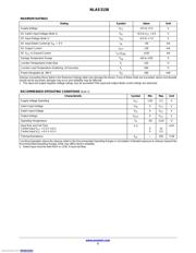 NLAS3158MNR2G datasheet.datasheet_page 2