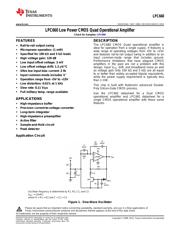 LPC660IM/NOPB 数据规格书 1