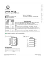 74AC08SCX datasheet.datasheet_page 1