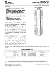 SN74ALVCH162373 datasheet.datasheet_page 1