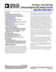 ADAS1000-4BSTZ Datenblatt PDF