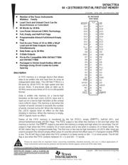 SN74ACT7814-40DL 数据规格书 1