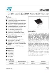 STMAV340TTR 数据规格书 1