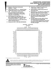 SN74ABTH32501PZ datasheet.datasheet_page 1