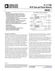 AD8302ARUZ-REEL7 datasheet.datasheet_page 1