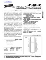 MAX1402 数据规格书 1