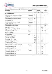 MMBT2907ALT1 数据规格书 2