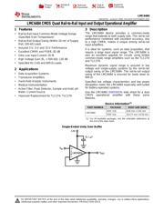 LMC6484IMX/NOPB Datenblatt PDF