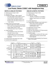 CS42L51-DNZR 数据规格书 1