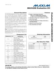 MAX4208EVKIT+ datasheet.datasheet_page 1