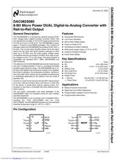 DAC082S085CIMM/NOPB datasheet.datasheet_page 1