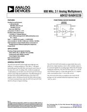 ADV3222ARZ datasheet.datasheet_page 1