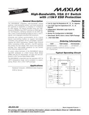 MAX4885AEETI+T 数据规格书 1