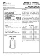 CD74HC251 datasheet.datasheet_page 1