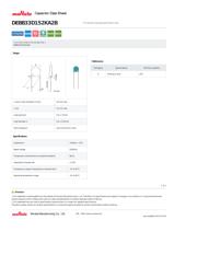 DEBB33D152KA2B 数据规格书 1