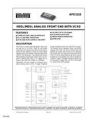AFE1115E/1K datasheet.datasheet_page 1