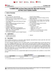 TLV320DAC3100 datasheet.datasheet_page 1