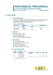 PMEG3010CEJ,115 数据规格书 1