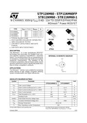 STP9NC60FP datasheet.datasheet_page 1