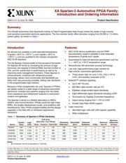 XA3S200-4FTG256Q datasheet.datasheet_page 1